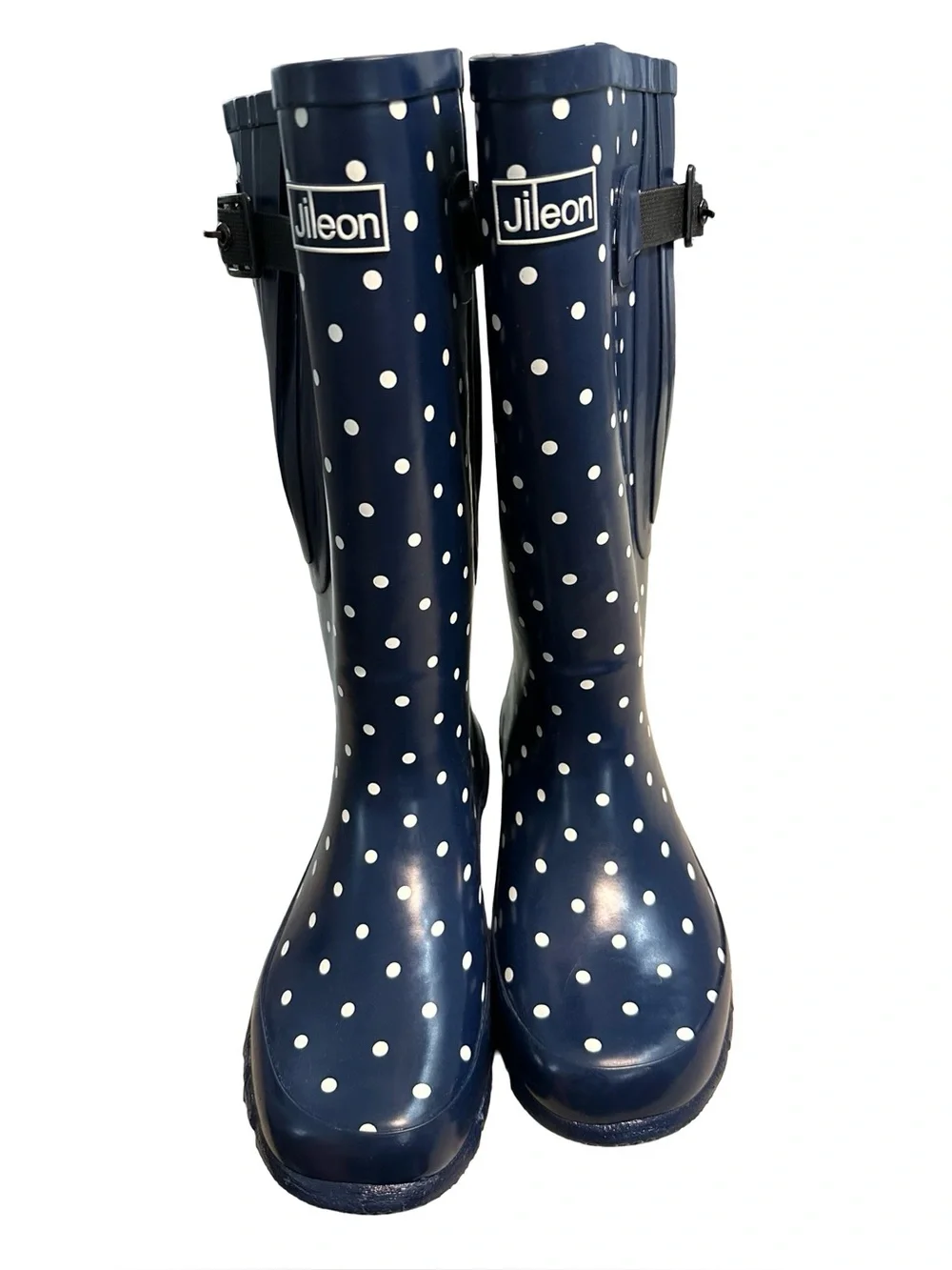 NWOT Jileon Extra Wide Calf Womens' Rain Boots, Size 7.